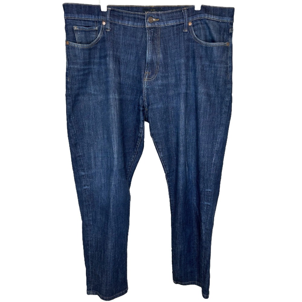 Lucky Brand‎ 221 Straight Jeans Mens Size 40x30 Blue Original Medium Wash Denim